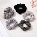 UNIQ hair accessories organic scrunchies cotton Kitsch Women's Velvet Scrunchies